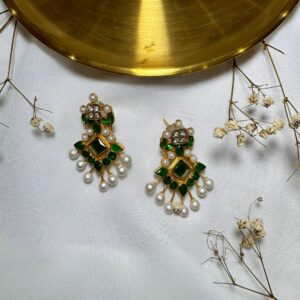 Naizhu Rhinestone Earrings