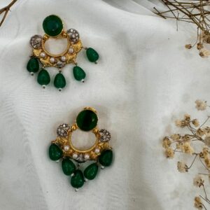 Naizhu Rhinestone Earrings