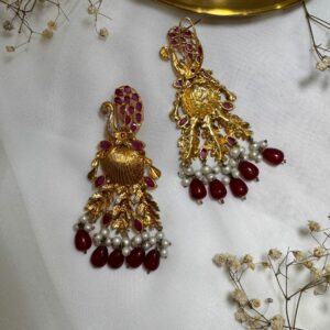 Naizhu Rhinestone Earrings