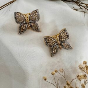 Naizhu Rhinestone Earrings