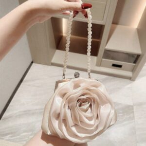 Exquisite Flower Clutch Bag